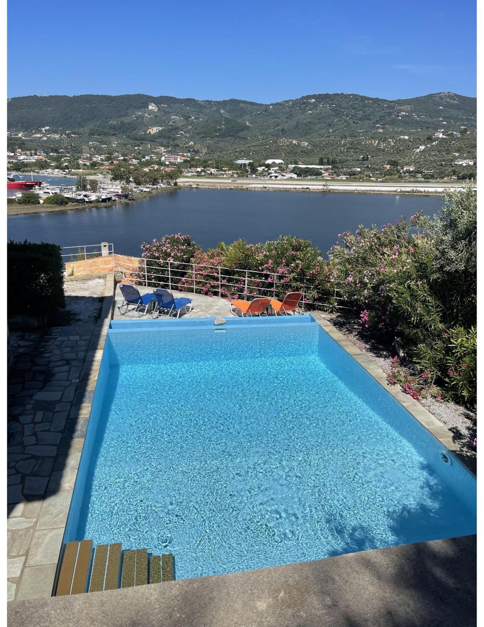Skiathos Seaview Villa With Pool Punta Exterior photo